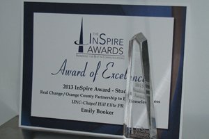 UNC PR students honored in N.C. PRSA’s Inspire Awards for fourth consecutive year