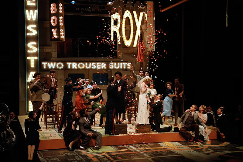 Performers on stage.